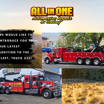 1. All In One Auto Repair and Towing