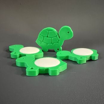 Slice Dice and Print-3D printing - Turtle AirTag holders - 3D Printing Near Me Slice Dice and Print-3D printing - Turtle AirTag holders - 3D Printing Near Me