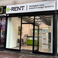 B-Rent Noleggio Auto - The entrance to our car rental office at Milan train station.
