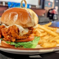Bayboro Brewing - Fried chicken sandwich