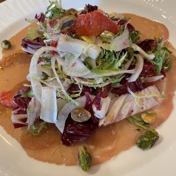 Tomasso - Tuna Carpaccio with pistachios - Italian Near Me - Kiawah Island, South Carolina