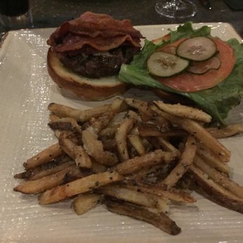 SURV Restaurant - Burger with bacon and fries - Wine Bars Near Me - Easton, Pennsylvania SURV Restaurant - Burger with bacon and fries - Wine Bars Near Me - Easton, Pennsylvania