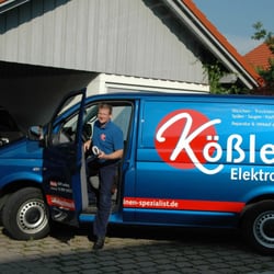 Kößler Elektrogeräte - Anfahrt beim Kunden