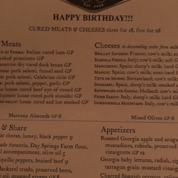 Ecco Midtown - Birfday!!! Thank you - Modern European Near Me - Atlanta, Georgia Ecco Midtown - Birfday!!! Thank you - Modern European Near Me - Atlanta, Georgia