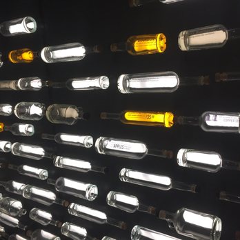 Yahara Bay Distillers - Bottle wall - Distilleries Near Me - Madison, Wisconsin