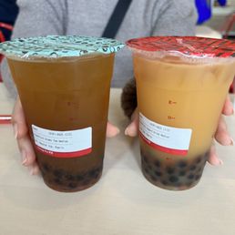 Grapefruit Green Tea Yogurt and grapefruit green tea