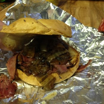The Fried Onion - Pushcart Pastrami sandwich - Hot Dogs Near Me - Portland, Oregon The Fried Onion - Pushcart Pastrami sandwich - Hot Dogs Near Me - Portland, Oregon