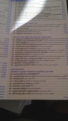 Menu photo 4 El Senador Maspalomas, GC