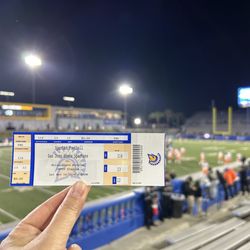 CEFCU Stadium - Ticket