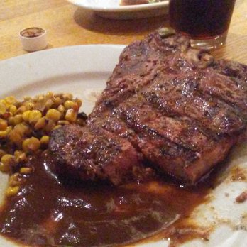 El Corral - This was my daughters T-Bone Steak which she thought was pretty good but very chewy and a little dry - Steakhouses Near Me - Tucson, Arizona El Corral - This was my daughters T-Bone Steak which she thought was pretty good but very chewy and a little dry - Steakhouses Near Me - Tucson, Arizona