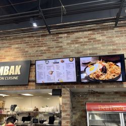 The Hambak Japanese Fusion Cuisine - Menu and banner