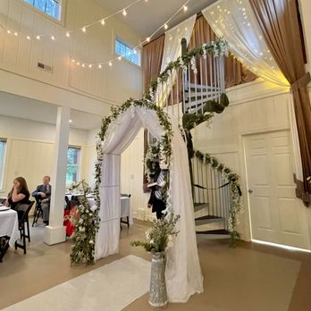 Greenlands Farm - Wedding arbor inside Greenlands Hall - Walking Tours Near Me - Bolivia, North Carolina Greenlands Farm - Wedding arbor inside Greenlands Hall - Walking Tours Near Me - Bolivia, North Carolina