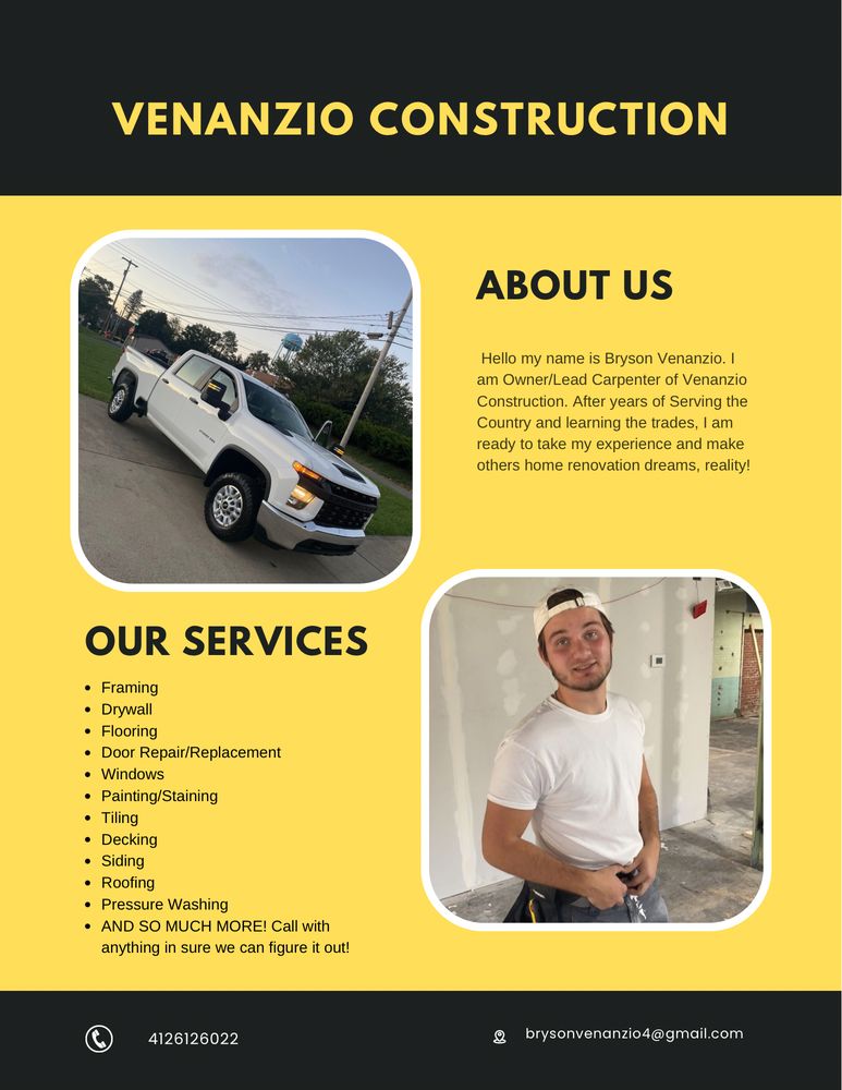 Venanzio Construction - veterans service organization in Wexford, PA
