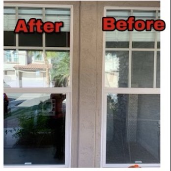 Winning Streak - Two windows. One clean, the other... not. - Window Washing Near Me Winning Streak - Two windows. One clean, the other... not. - Window Washing Near Me