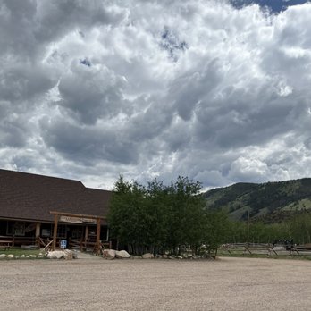 Old Corral Steakhouse - View of the front of the restaurant. - Steakhouses Near Me - Centennial, Wyoming