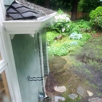 Wall2Wall Cleaning - Water not going into downspout less than 1 week after it was "cleaned" - Window Washing Near Me