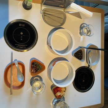 The Dolar Shop - Table setting for two. - Chinese Near Me - Bellevue, Washington