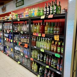 Hootch Hut - Alcohol selection.