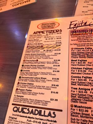 Menu photo 1 Fajita Jacks Conroe, TX Menu photo 1 Fajita Jacks Conroe, TX