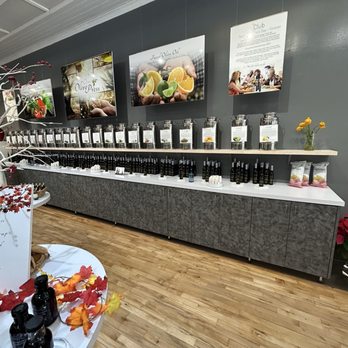 Olive Press - Olive oil tasting wall - Olive Oil Near Me - Ojai, California