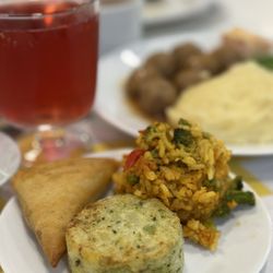 IKEA - Appetizers: Samosa, Medallion, Rice Vegetable scoop