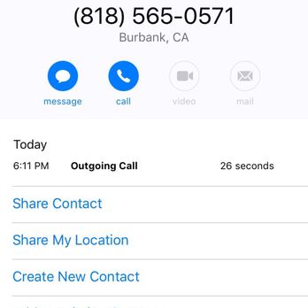 Starbucks - I called to ask what time they closed. They said 6p. - Coffee & Tea Near Me - Burbank, California