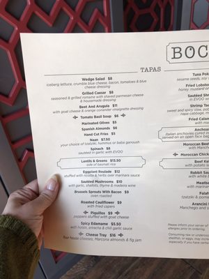 Menu photo 8 Boca Hickory, NC