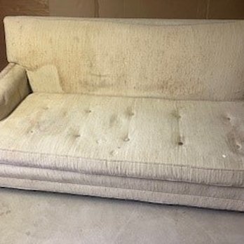 Hillcrest Upholstery - BEFORE: LEFT-side section of couch. - Furniture Reupholstery Near Me - San Diego, California Hillcrest Upholstery - BEFORE: LEFT-side section of couch. - Furniture Reupholstery Near Me - San Diego, California