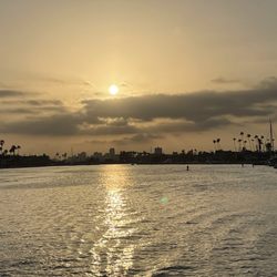 Odyssey Yacht Charter - More view from the side of Odyssey as the sun was minutes from setting.