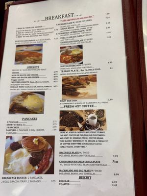 Menu photo 3 Jose's Cafecito Restaurant Weslaco, TX