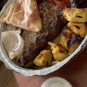 King Kabab - King combo with extra grilled tomato - Mediterranean Near Me - South Charleston, West Virginia