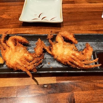 Yuyake Dan Dan Japanese Tapas - Soft shell crab appetizer - Izakaya Near Me - Pleasanton, California Yuyake Dan Dan Japanese Tapas - Soft shell crab appetizer - Izakaya Near Me - Pleasanton, California