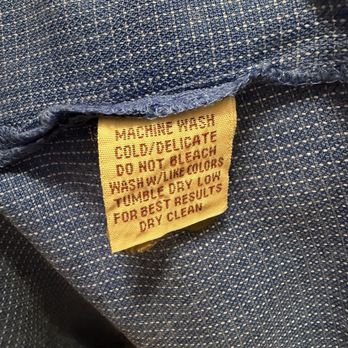 East Hill Cleaners - Instructions but not even needed because all shirts should have been dry cleaned. - Sewing & Alterations Near Me - Kent, Washington East Hill Cleaners - Instructions but not even needed because all shirts should have been dry cleaned. - Sewing & Alterations Near Me - Kent, Washington