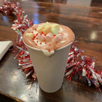 Cake Bar - The Cafe - - Red velvet hot coco - Custom Cakes Near Me - Syracuse, New York