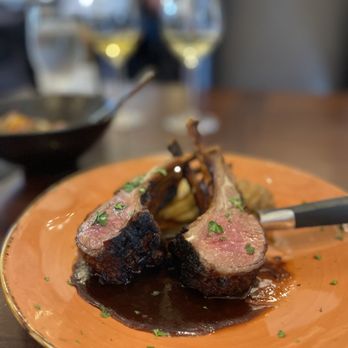 Bolero Restaurante - Rack of lamb- medium rare, excellent - Tapas/Small Plates Near Me - Temecula, California