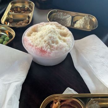Sweet Fires - Shaved ice raspberry and mango flavored - Hot Pot Near Me - Upland, California Sweet Fires - Shaved ice raspberry and mango flavored - Hot Pot Near Me - Upland, California