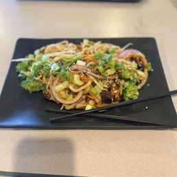 Sir Fried Handmade Noodles with Shiitake Sir Fried Handmade Noodles with Shiitake