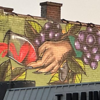 Wine On Hertel Mural - Public Art Near Me - Buffalo, New York Wine On Hertel Mural - Public Art Near Me - Buffalo, New York