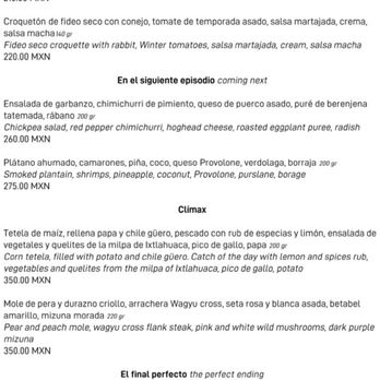 Esquina Común - Menu - I recommend everything. - Mexican Near Me - México, D.F., DIF