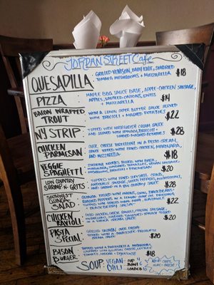 Menu photo 8 Jordan Street Cafe Brevard, NC Menu photo 8 Jordan Street Cafe Brevard, NC