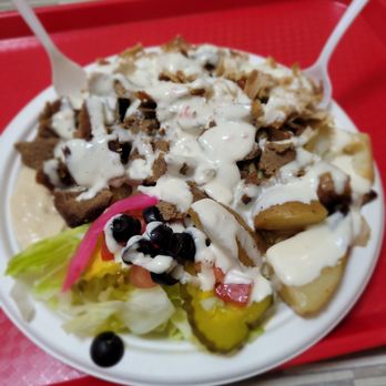 Banff Shawarma - Mix plate, chicken and beef $16ish 2023 - Mediterranean Near Me - Banff, Alberta Banff Shawarma - Mix plate, chicken and beef $16ish 2023 - Mediterranean Near Me - Banff, Alberta