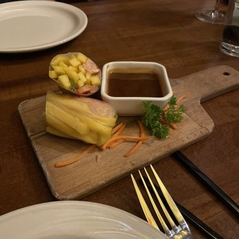 Bangkok Thai on Main - Lobster mango spring roll appetizer - Thai Near Me - Park City, Utah