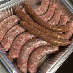 The Sausage Foundry - Lamb and Zivawurst were great grilling out!