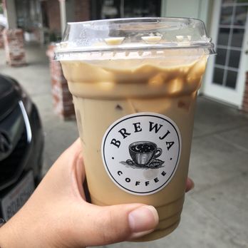 Brewja Coffee - Hazelnut Latte with whole milk - Coffee & Tea Near Me - San Lorenzo, California Brewja Coffee - Hazelnut Latte with whole milk - Coffee & Tea Near Me - San Lorenzo, California