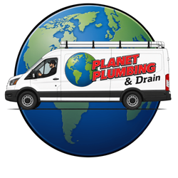 Planet Plumbing & Drain - Business Logo for Planet Plumbing & Drain