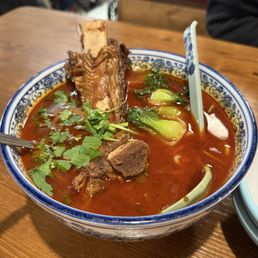 Spicy Beef Noodle Soup/红汤牛肉面 Spicy Beef Noodle Soup/红汤牛肉面