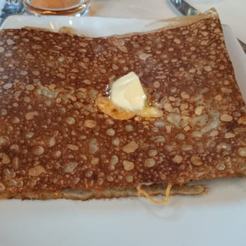 Pancake Square - Très bonne galette "Corsaire" (10€) avec steak haché, oeuf, tomates, fromage, oignons, coulis de tomates et crème fraîche. - Creperies Near Me - Bois-Colombes, 92 Pancake Square - Très bonne galette "Corsaire" (10€) avec steak haché, oeuf, tomates, fromage, oignons, coulis de tomates et crème fraîche. - Creperies Near Me - Bois-Colombes, 92