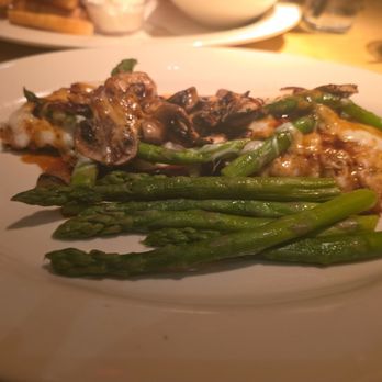 The Cheesecake Factory - Chicken Madeira without mashed potatoes and subbed additional asparagus ($3 upcharge for subscription) - American Near Me - Reno, Nevada