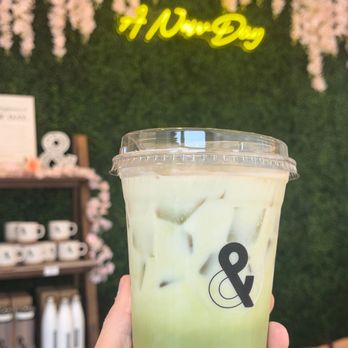 CAFFE AND - Matcha latte - Coffee & Tea Near Me - Fort Lee, New Jersey CAFFE AND - Matcha latte - Coffee & Tea Near Me - Fort Lee, New Jersey