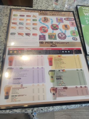 Menu photo 1 Kung Fu Tea New Caney, TX